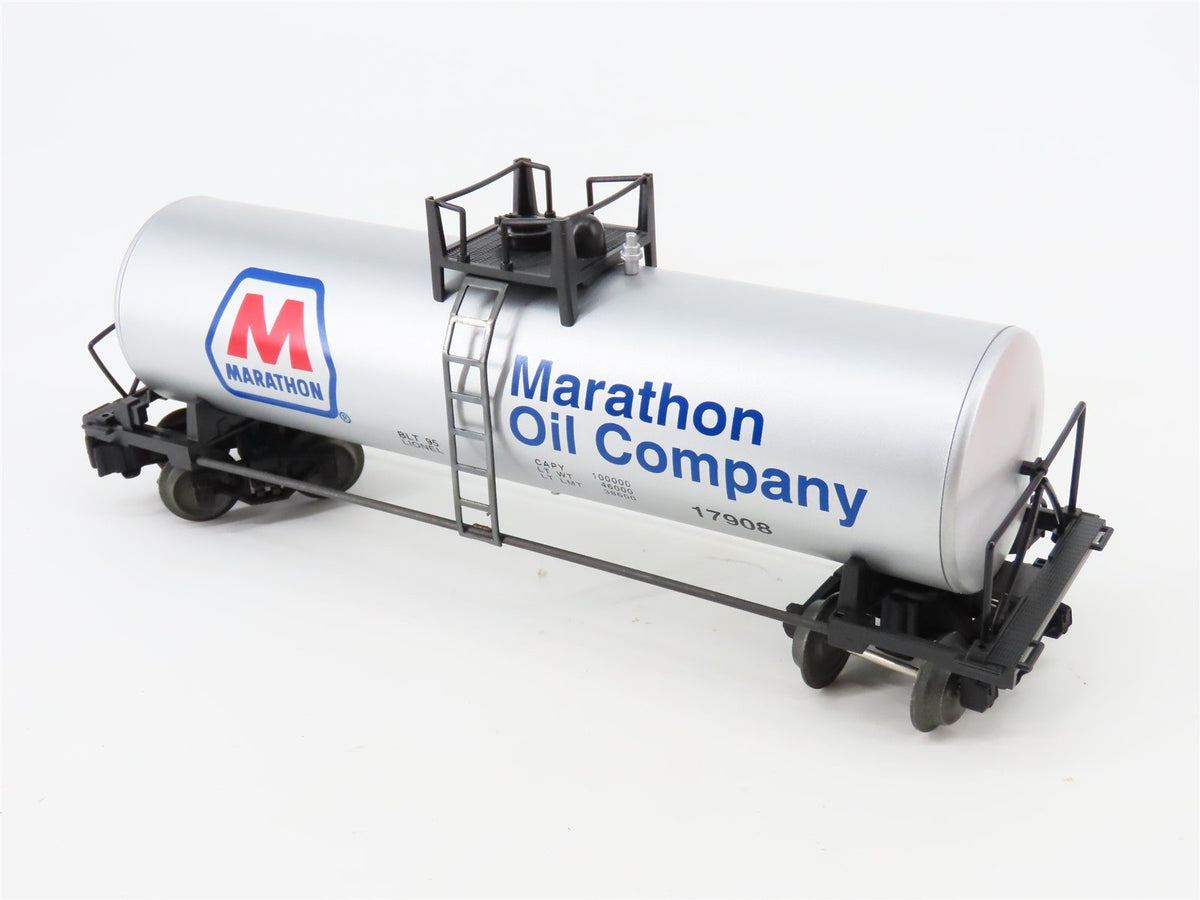 O Gauge 3-Rail Lionel 6-17908 Marathon Oil Uni-Body Tank Car #17908