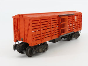 O Gauge 3-Rail Lionel 3656 Lionel Lines Operating Cattle Car #3656