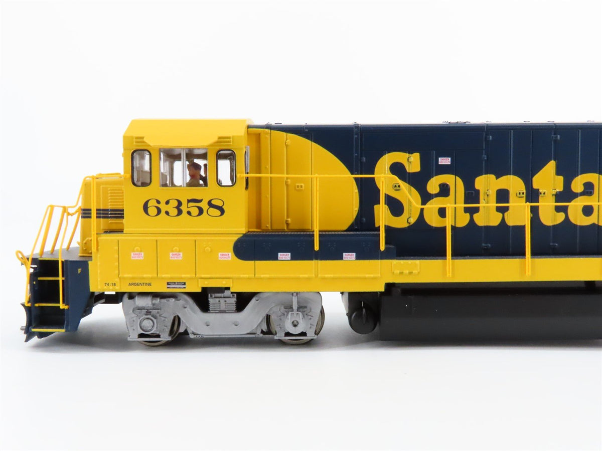 HO Scale Atlas Master Silver 8020 ATSF Santa Fe U23B Diesel Loco #6358 w/DCC