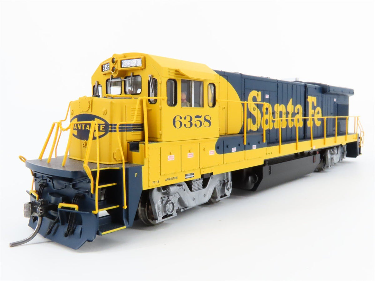 HO Scale Atlas Master Silver 8020 ATSF Santa Fe U23B Diesel Loco #6358 w/DCC