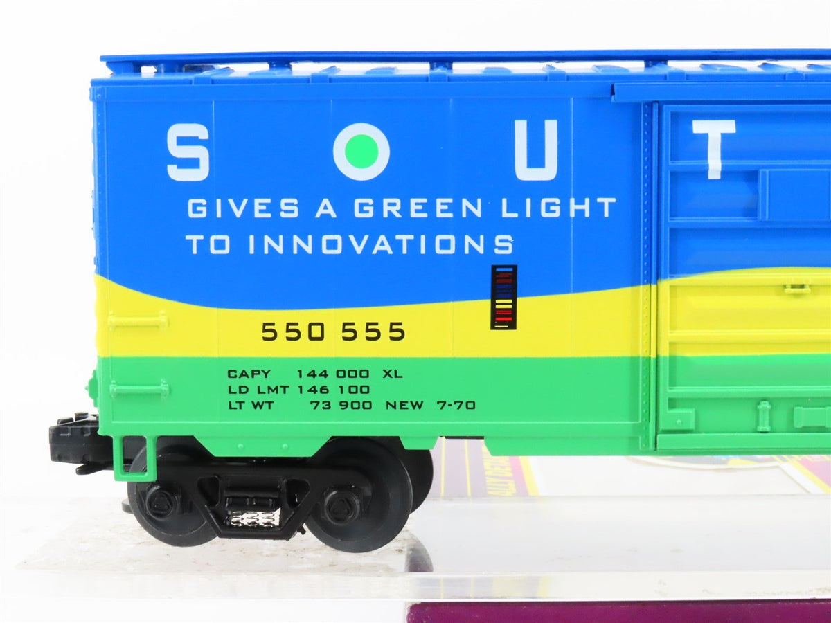 O Gauge 3-Rail MTH 20-9304L GS&amp;F Southern Single Door Box Car #550555