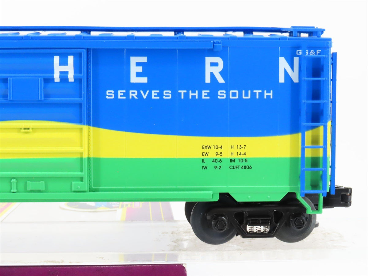 O Gauge 3-Rail MTH 20-9304L GS&amp;F Southern Single Door Box Car #550555