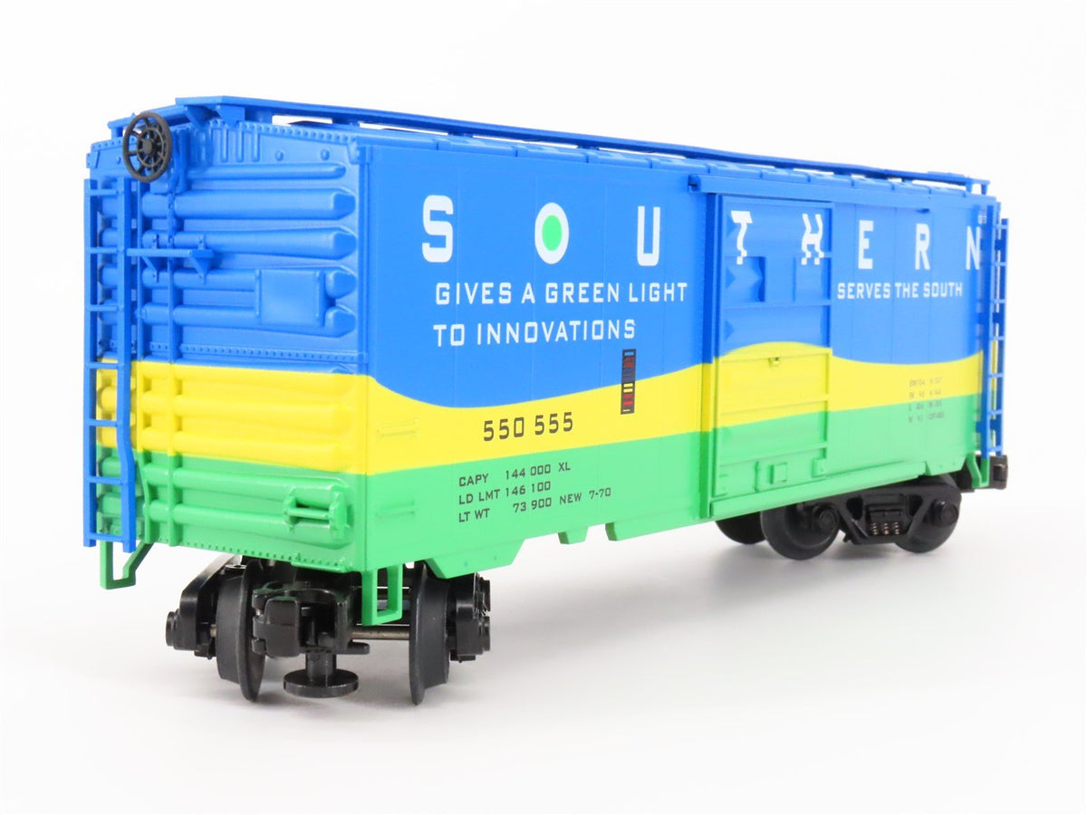 O Gauge 3-Rail MTH 20-9304L GS&amp;F Southern Single Door Box Car #550555