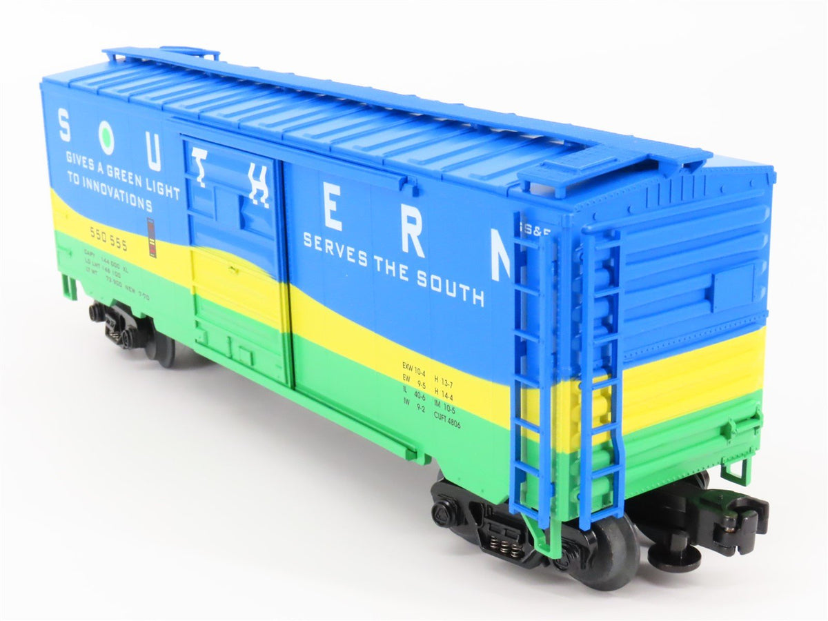 O Gauge 3-Rail MTH 20-9304L GS&amp;F Southern Single Door Box Car #550555