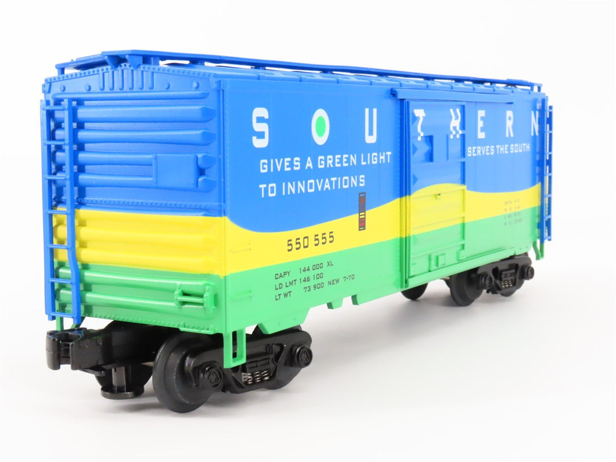 O Gauge 3-Rail MTH 20-9304L GS&amp;F Southern Single Door Box Car #550555