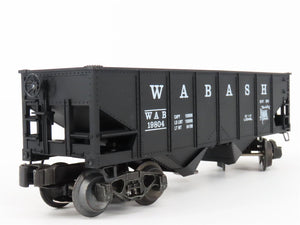 O Gauge 3-Rail Lionel 6-19804 WAB Wabash Operating 2-Bay Hopper #19804