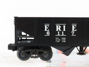 O Gauge 3-Rail Lionel 6-6117 ERIE Operating 2-Bay Hopper #6117