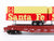 HO Scale Athearn #92373 ATSF Santa Fe 50' Flat Car #92759 w/ Two 25' Trailers