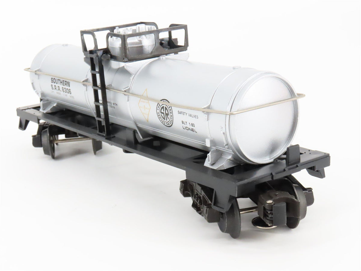 O Gauge 3-Rail Lionel 6-6306 SRR Southern Single Dome Tank Car #6306