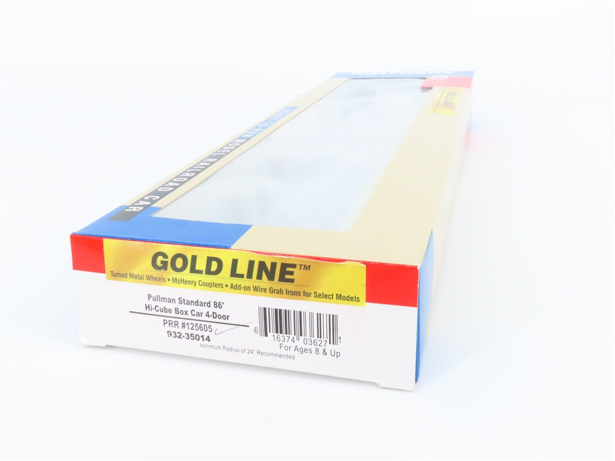 HO Walthers Gold Line #932-35014 PRR Pennsylvania 86&#39; Hi-Cube Box Car #125605