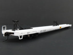 HO Walthers Gold Line #932-40312 ATSF Santa Fe 89' Flush Deck Flat Car #296348