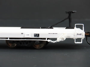 HO Walthers Gold Line #932-40303 ATSF Santa Fe 89' Flush Deck Flat Car #296530