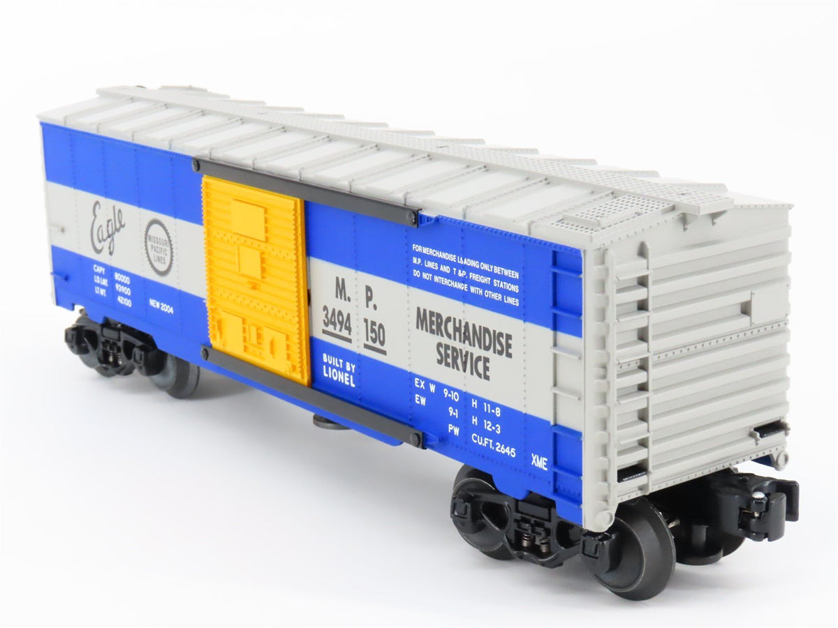 O Gauge 3-Rail Lionel 6-36786 MP Missouri Pacific Operating Box Car #3494150