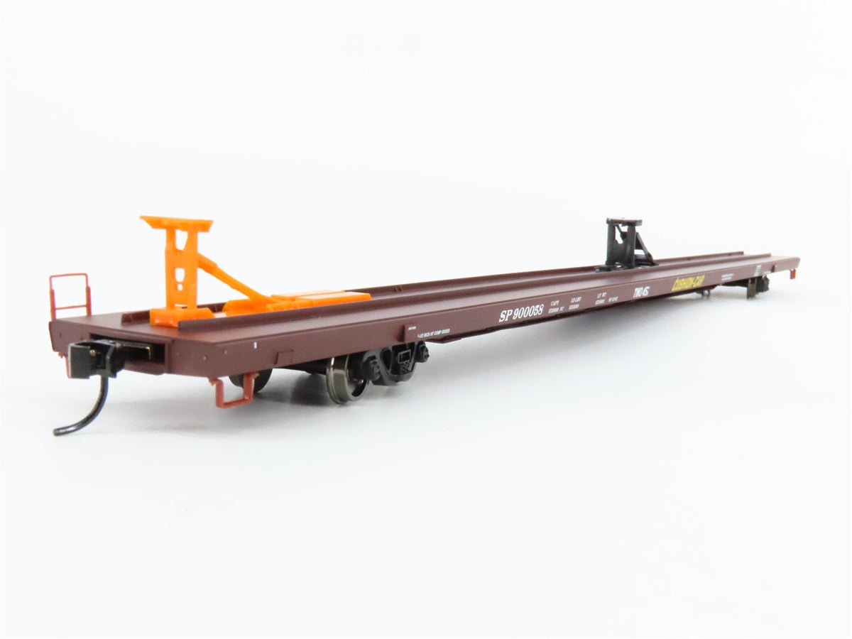 HO Walthers Gold Line #932-40306 SP Southern Pacific 89&#39; Flush Deck Flat Car