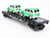 O Gauge 3-Rail Lionel 6-36000 Route 66 Flat Car #9823-2 w/ 2 Sedans