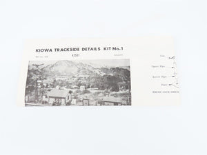 HO Scale Campbell Scale Models Kit #425 Kiowa Trackside Details No. 1