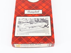 HO Scale Campbell Scale Models Kit #362 Passenger Shelter - SEALED