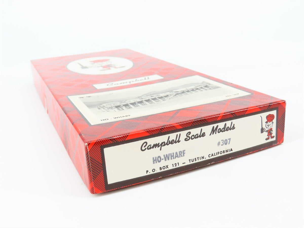 HO 1/87 Scale Campbell Scale Models Kit #307 Wharf - SEALED