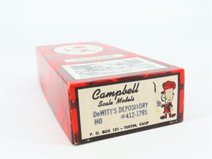 HO Scale Campbell Scale Models Kit #412-1795 DeWitt's Depository