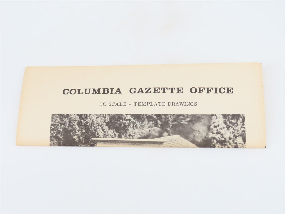 HO Scale Campbell Scale Models Kit #380 Columbia Gazette Office