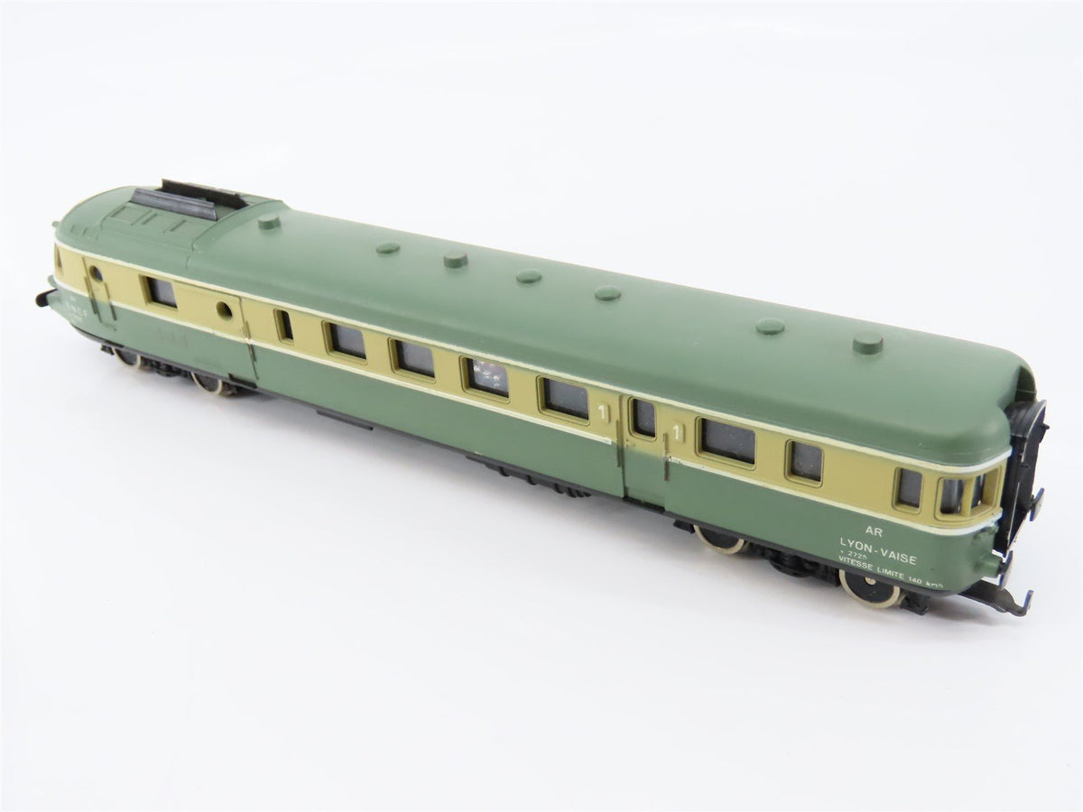 HO Scale Lima SNCF French Lyon-Vaise/Hausbergen 3-Unit Diesel Rail Car Set