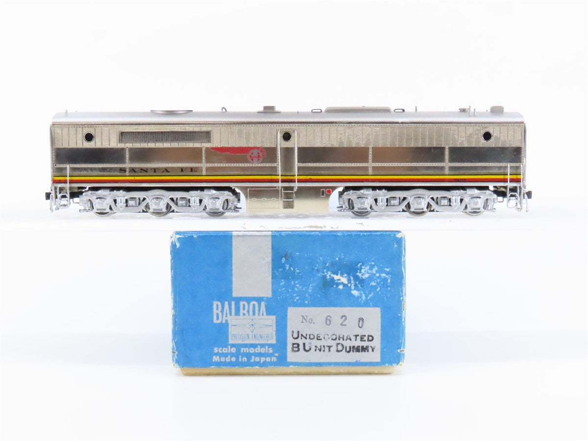 HO Balboa BRASS 620 ATSF &quot;Warbonnet&quot; PB-1 Diesel No# w/ DCC - Custom &amp; Weathered