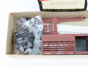 HO Scale Roundhouse Kit #S-364 PRR Pennsylvania 36' Stock Car #1279