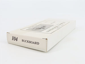 HO Scale Jordan Highway Miniatures Kit #360-104 Buckboard