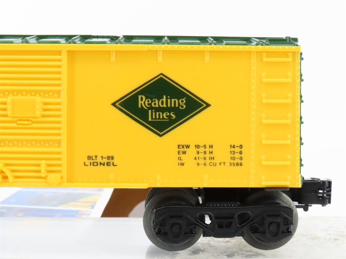 O Gauge 3-Rail Lionel 6-16614 RDG Reading Operating Cop &amp; Hobo Car #16614