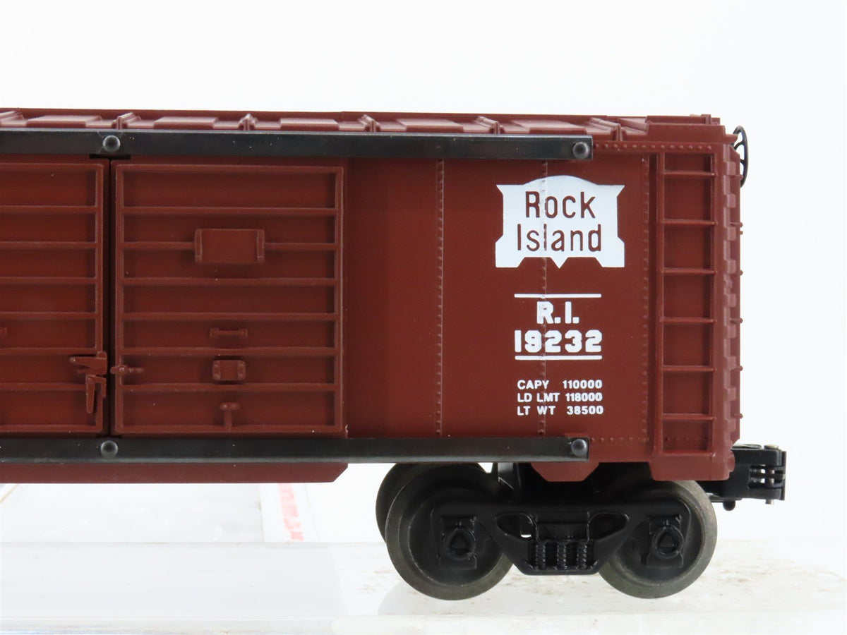 O Gauge 3-Rail Lionel 6-19232 RI Rock Island Double Door Box Car #19232