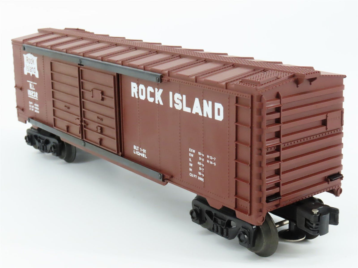 O Gauge 3-Rail Lionel 6-19232 RI Rock Island Double Door Box Car #19232