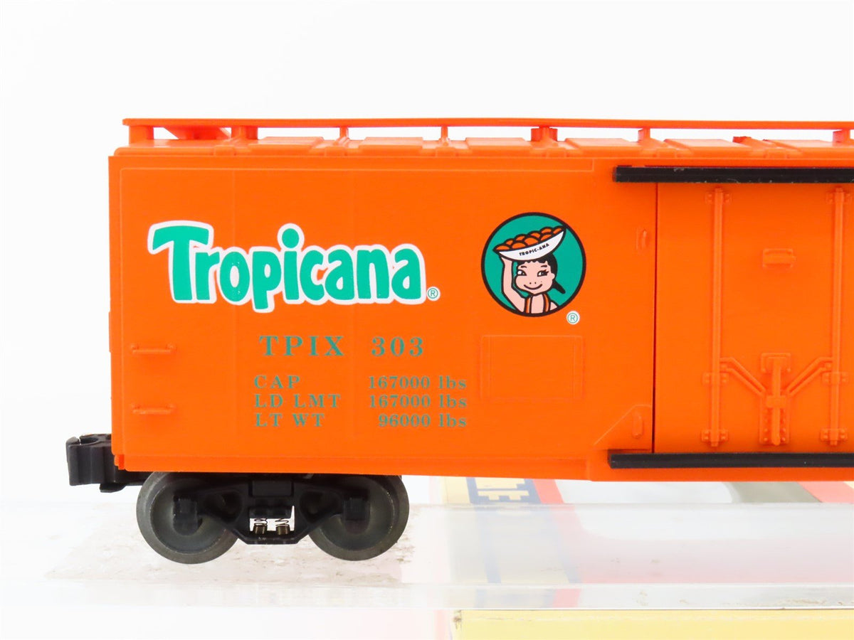 O Gauge 3-Rail Lionel 6-17310 TPIX Tropicana Steel Reefer #303