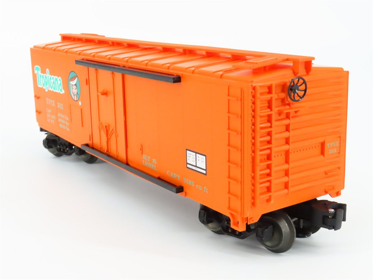 O Gauge 3-Rail Lionel 6-17309 TPIX Tropicana Steel Reefer #302