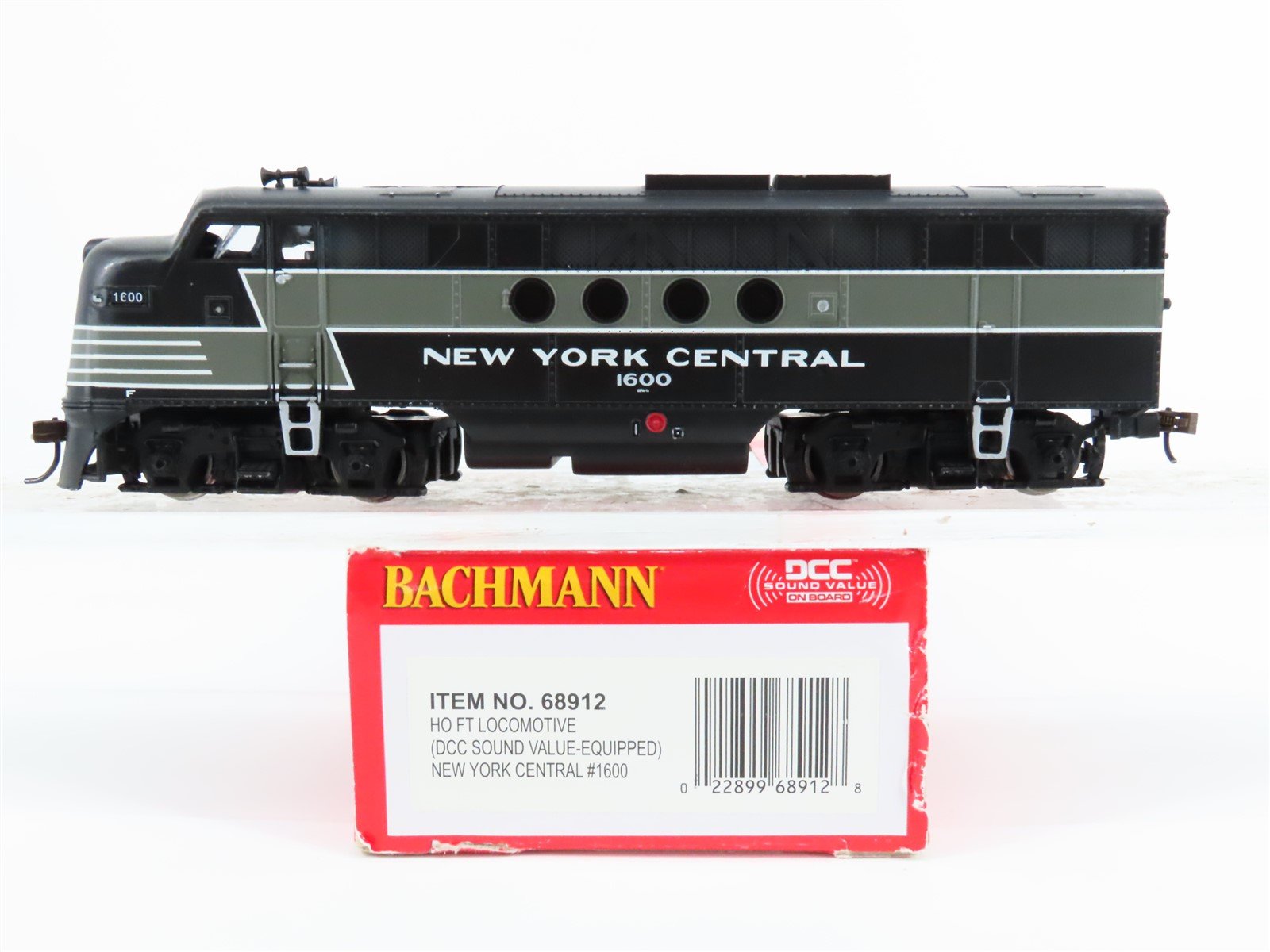 HO Scale Bachmann 68912 NYC New York Central FT A Diesel #1600 w/ DCC & Sound