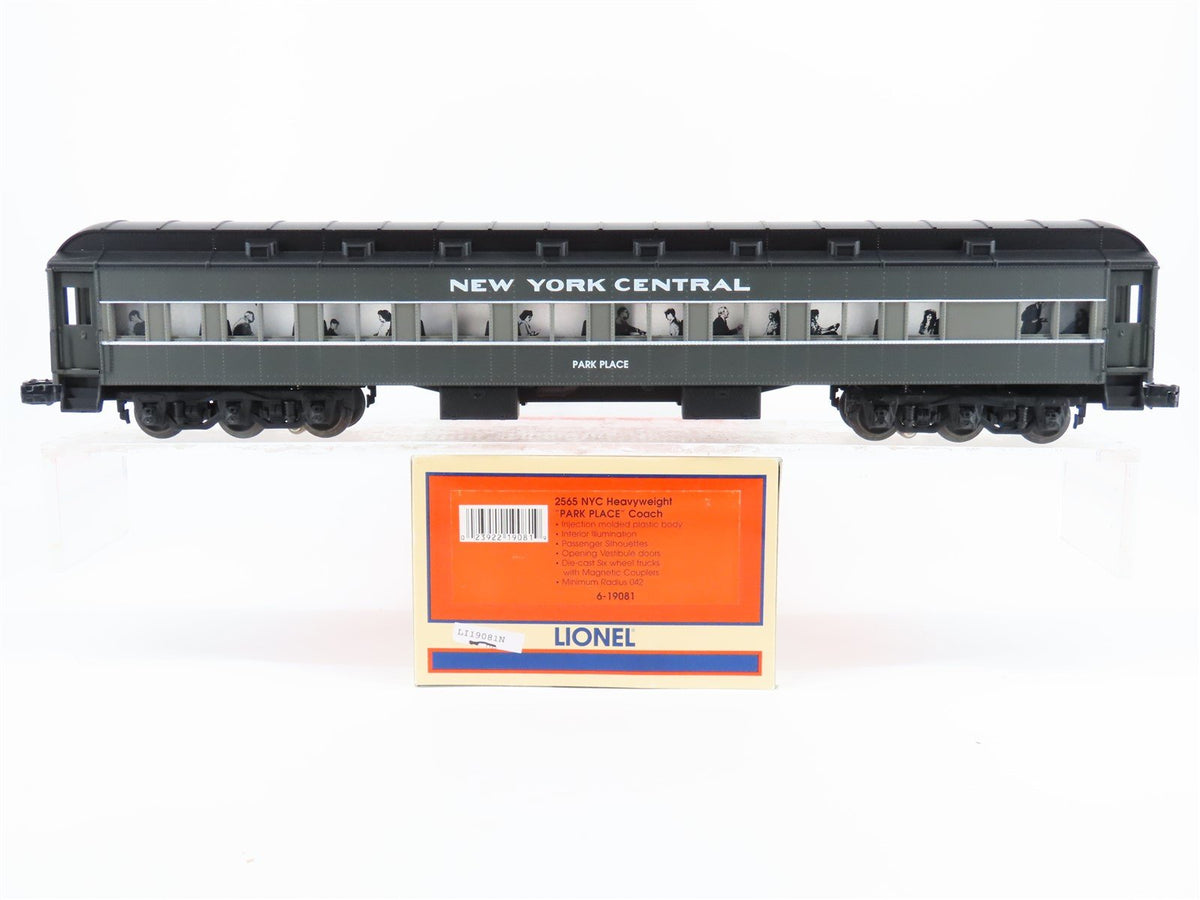 O Gauge 3-Rail Lionel 6-19081 NYC New York Central Coach Passenger &quot;Park Place&quot;