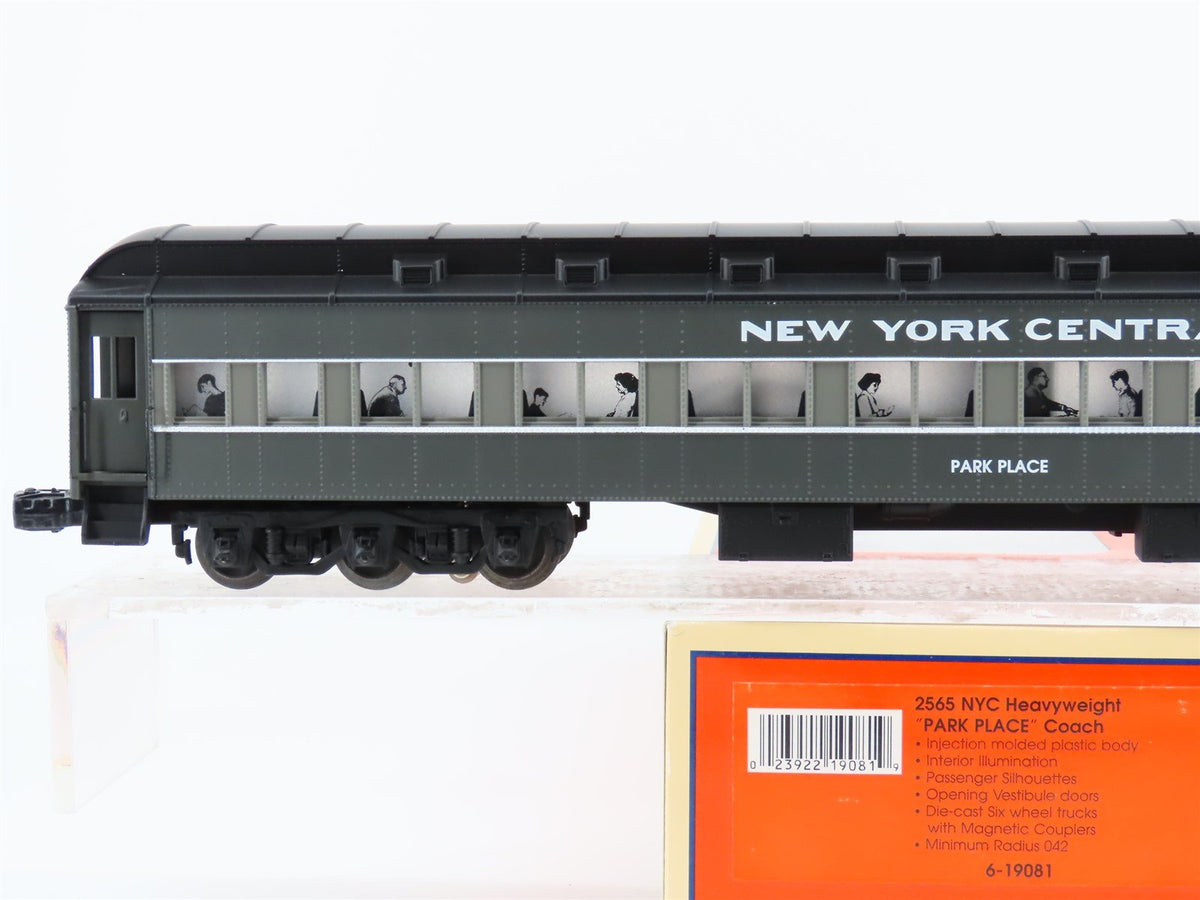 O Gauge 3-Rail Lionel 6-19081 NYC New York Central Coach Passenger &quot;Park Place&quot;