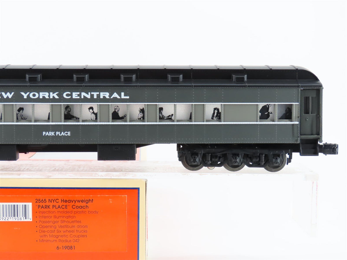 O Gauge 3-Rail Lionel 6-19081 NYC New York Central Coach Passenger &quot;Park Place&quot;