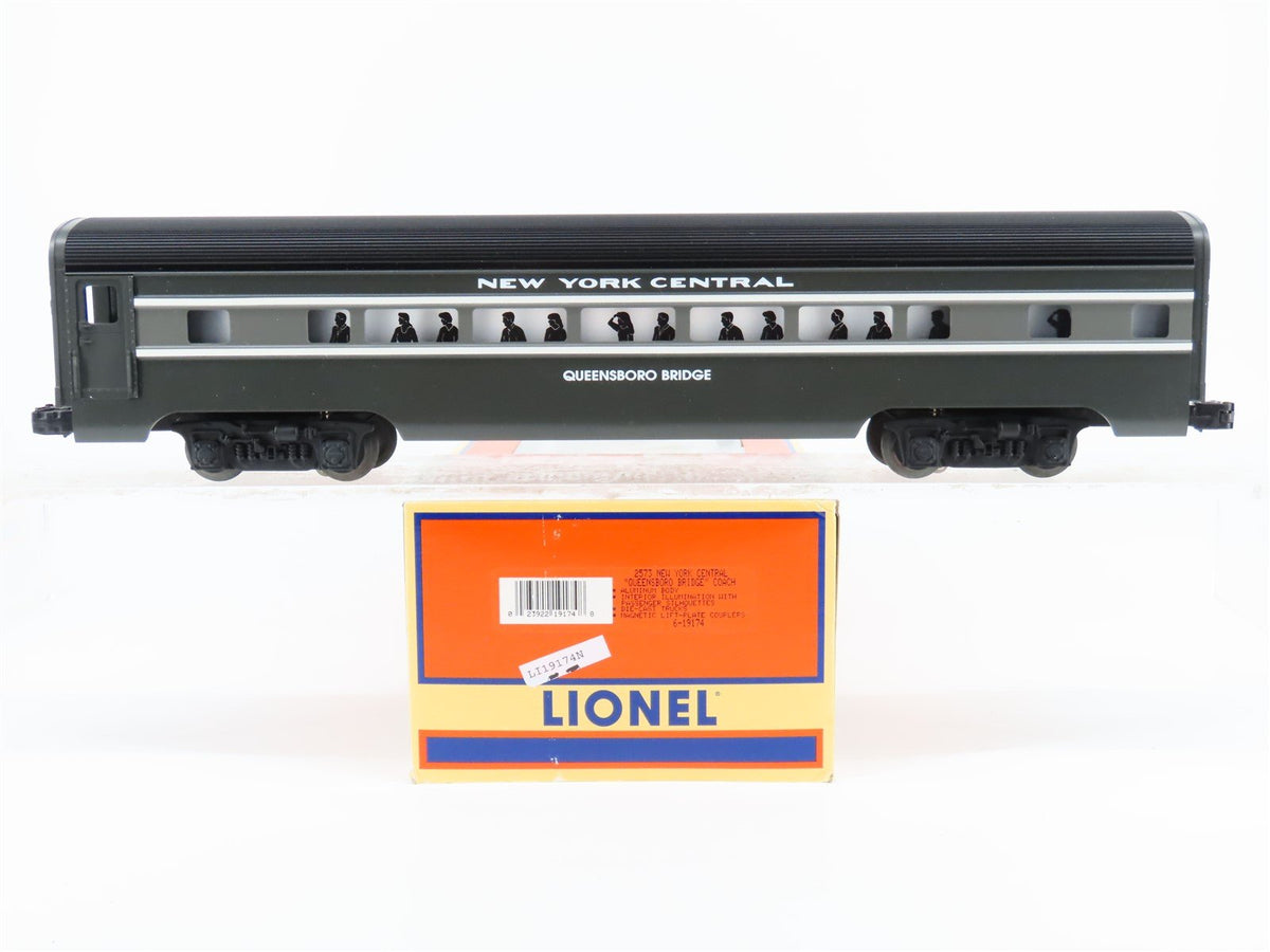 O Gauge 3-Rail Lionel 6-19174 Metal NYC New York Central Coach Passenger