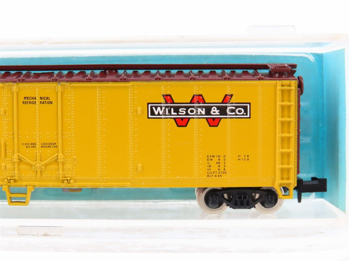 N Scale Atlas 3665 WCLX Wilson Car Lines 50&#39; Mech Reefer #6012