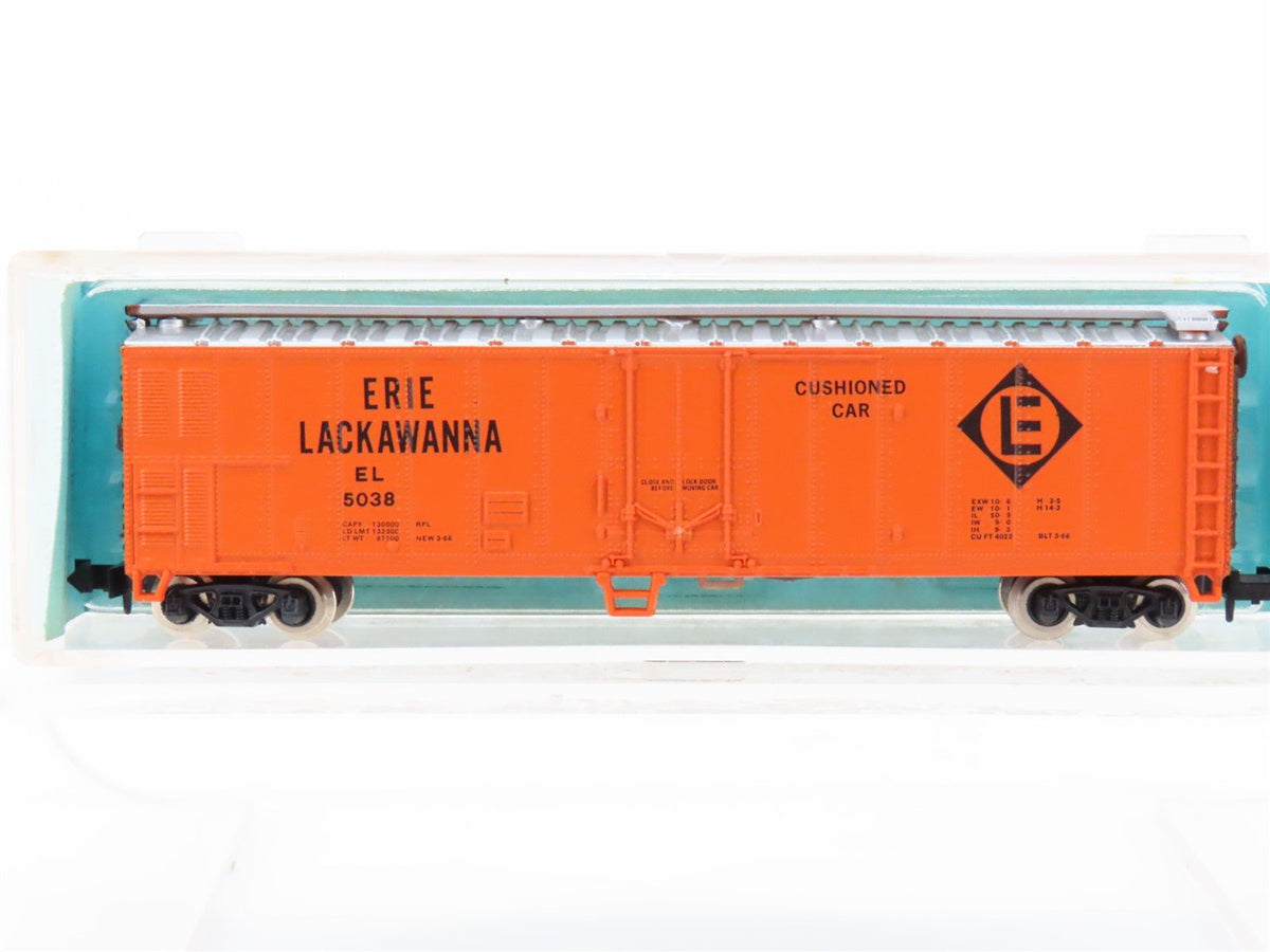 N Scale Atlas 3657 EL Erie Lackawanna 50&#39; Mech Reefer #5038