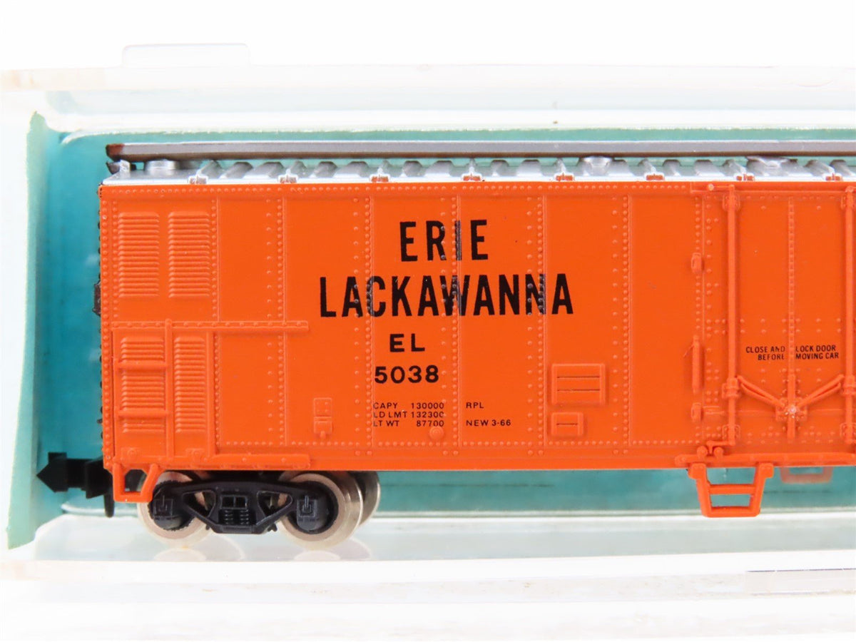 N Scale Atlas 3657 EL Erie Lackawanna 50&#39; Mech Reefer #5038