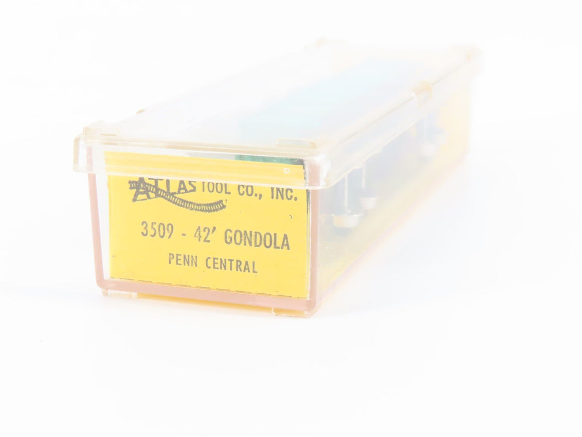 N Scale Atlas 3509 PC Penn Central 42&#39; Gondola #606550 w/ Load