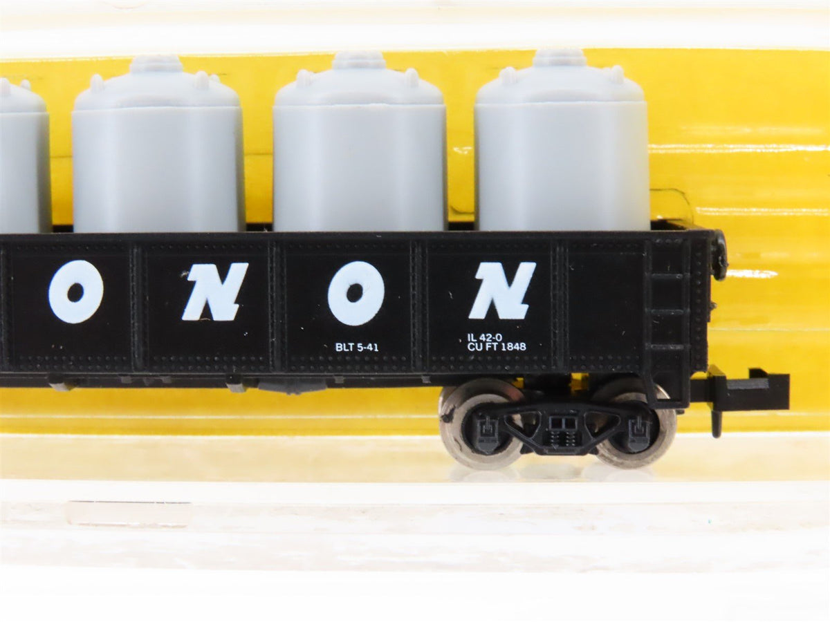 N Scale Atlas 3507 MON Monon Railroad 42&#39; Gondola #3029 w/ Load