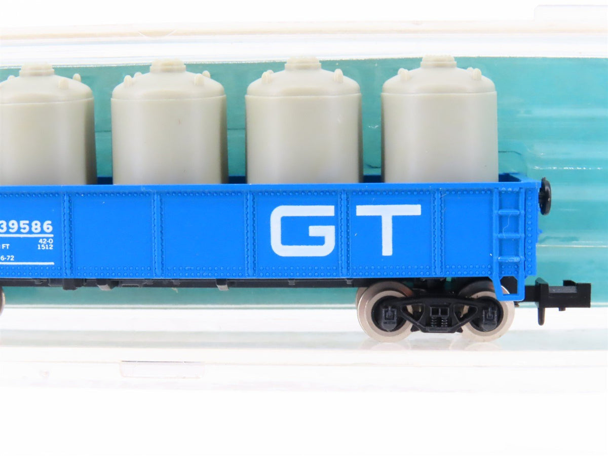 N Scale Atlas 3512 GTW Grand Trunk Western 42&#39; Gondola #139586 w/ Load