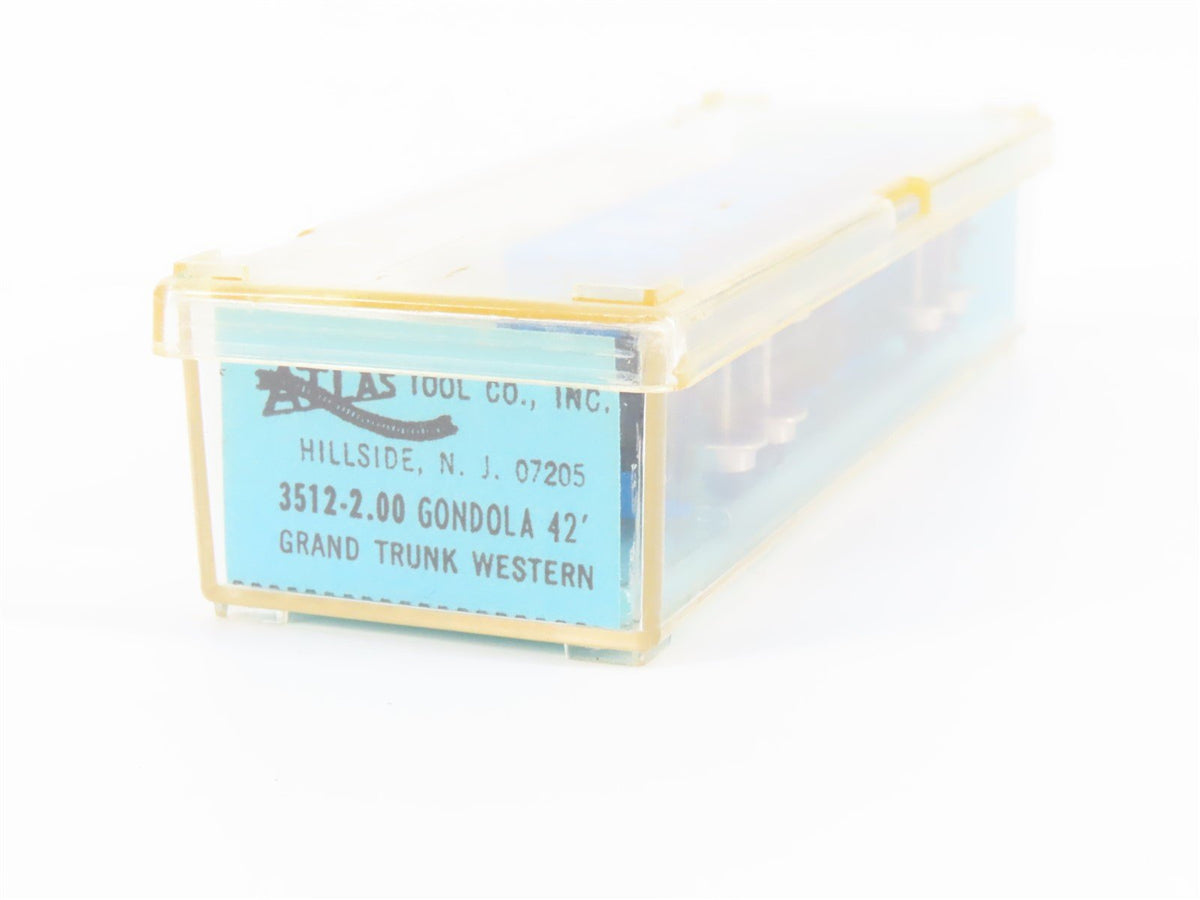 N Scale Atlas 3512 GTW Grand Trunk Western 42&#39; Gondola #139586 w/ Load