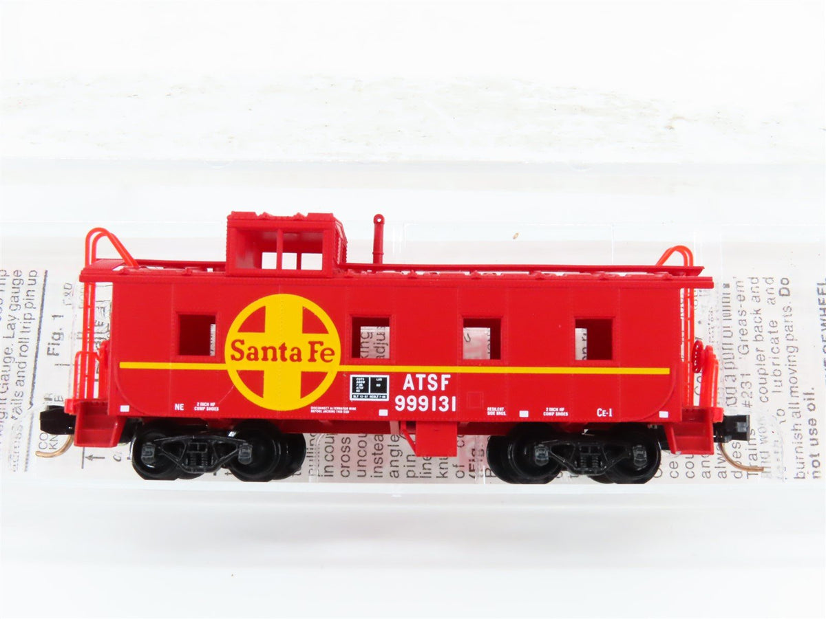 N Scale Micro-Trains 100030 ATSF Santa Fe 36&#39; Steel Caboose #999131