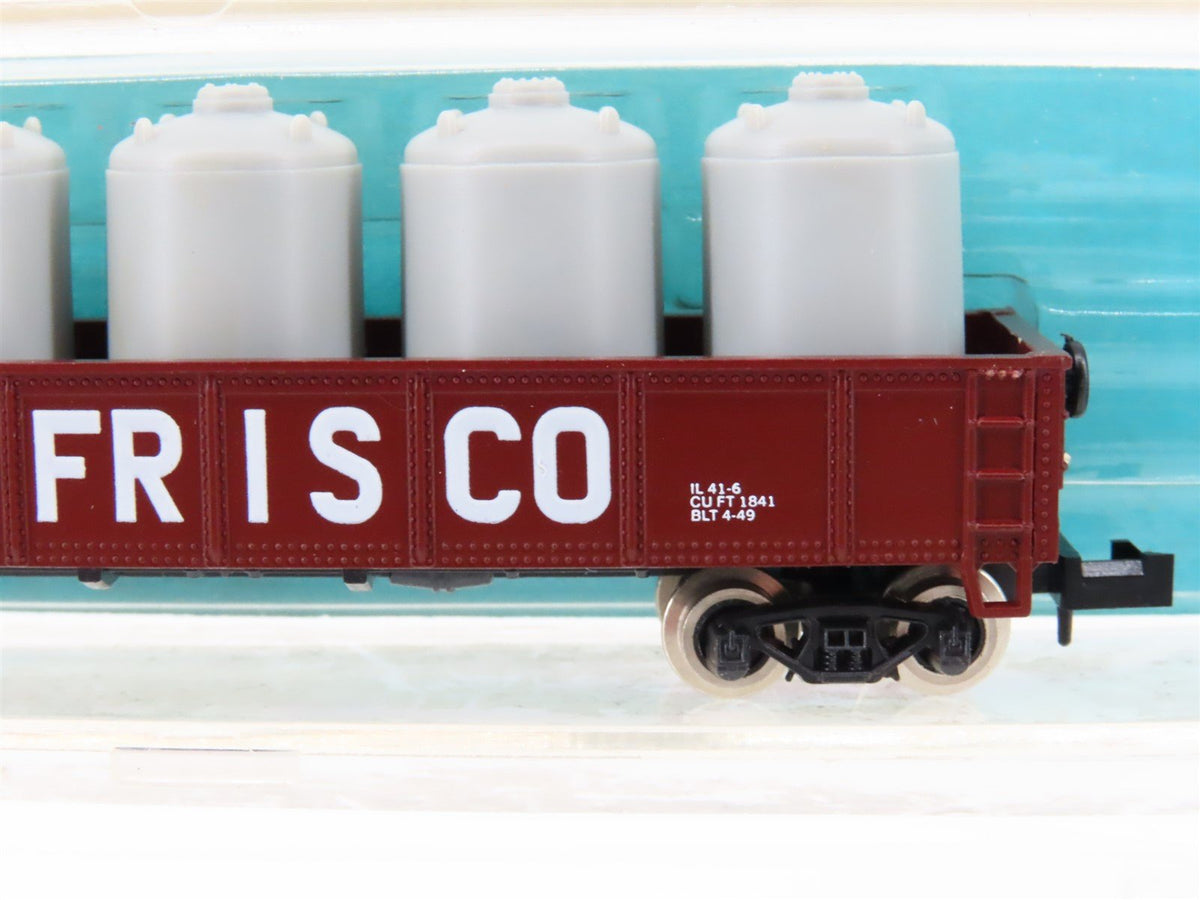 N Scale Atlas 3511 SLSF Frisco 42&#39; Gondola #55086 w/ Load