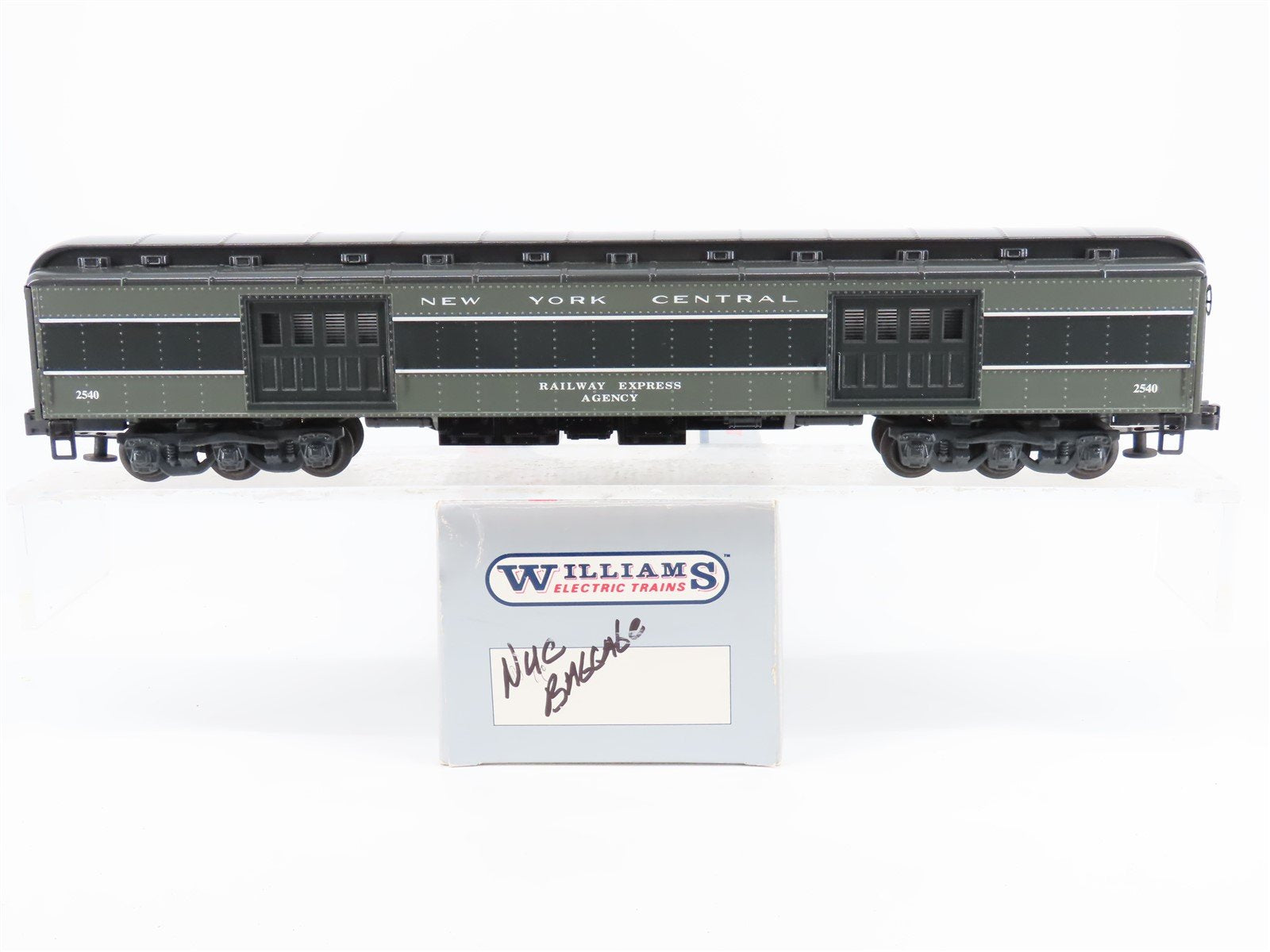 O Gauge 3-Rail Williams NYC New York Central Baggage Passenger Car #2540