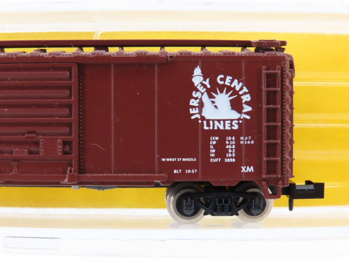 N Scale Atlas 3427 CNJ Jersey Central 40&#39; Single Door Box Car #23502