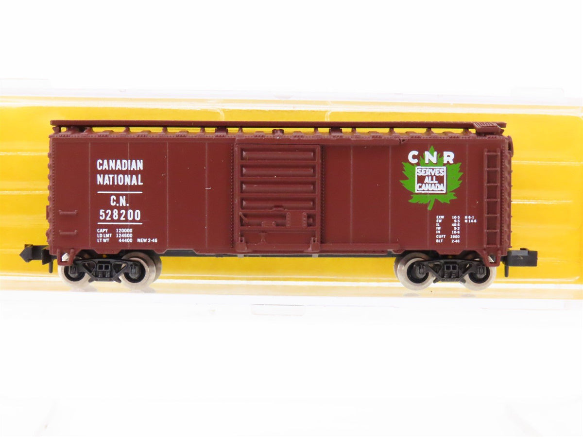 N Scale Atlas 3426 CN Canadian National 40&#39; Single Door Box Car #528200